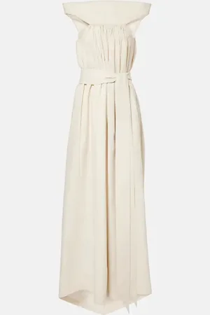 Rick Owens Chalice cutout cotton poplin maxi dress