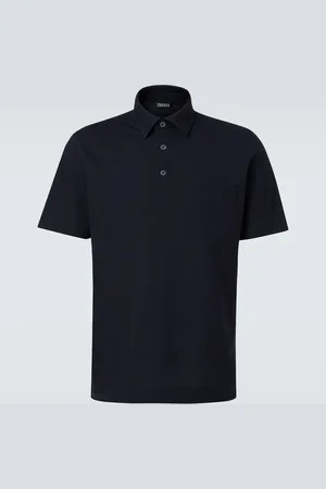 Ermenegildo Zegna Logo cotton polo shirt