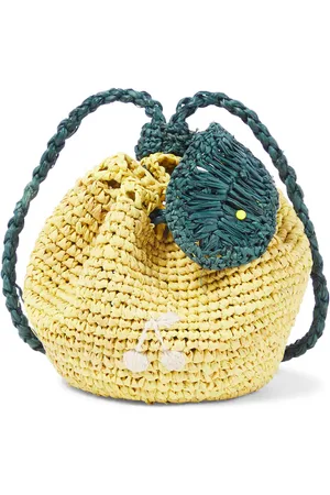 BONPOINT Eleni raffia backpack