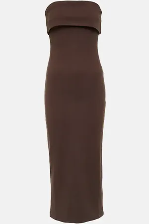 Entire Studios Lap cotton-blend midi dress