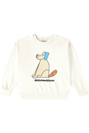 Jelly Mallow Mr.Dog cotton sweatshirt