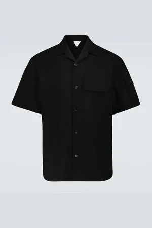 Bottega Veneta Stretch-cotton canvas shirt