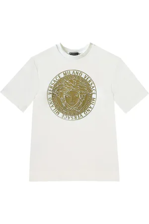VERSACE Logo cotton dress