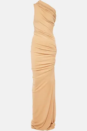 Entire Studios Pillar one-shoulder jersey maxi dress