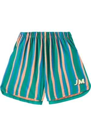 Jelly Mallow JM striped cotton shorts