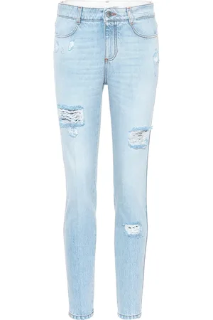 Stella McCartney Distressed skinny jeans