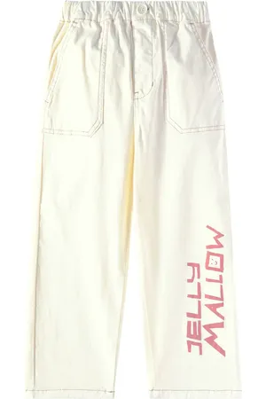Jelly Mallow JM cotton-blend straight pants