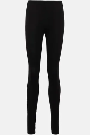 The Row Silk-blend leggings