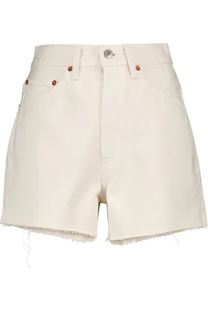 RE/DONE High-rise denim shorts