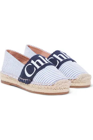 Chloé ChloÃ© Kids Logo striped sandals