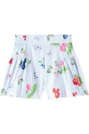 MONNALISA Printed cotton shorts