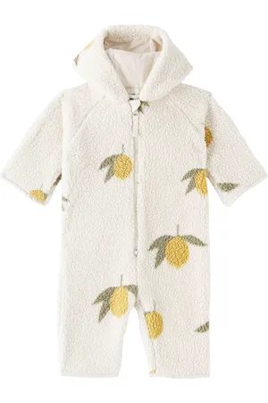 Konges Sløjd Konges SlÃ¸jd Baby Jody printed teddy onesie