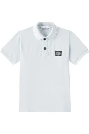 Stone Island Cotton-blend polo shirt