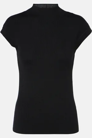 Jardin des Orangers High-neck wool top