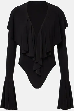 Norma Kamali Ruffled bodysuit