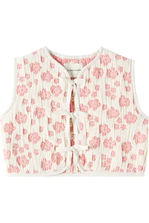 The New Society Leontis floral cotton vest