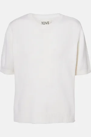 TOVE Lura knitted cashmere T-shirt