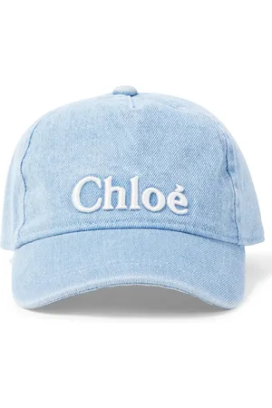 Chloé ChloÃ© Kids Logo denim baseball cap