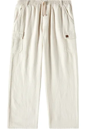 Tartine Et Chocolat Cotton and linen cargo pants
