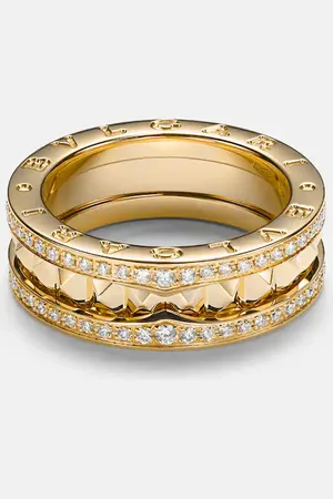Bvlgari B.zero1 18kt ring with diamonds