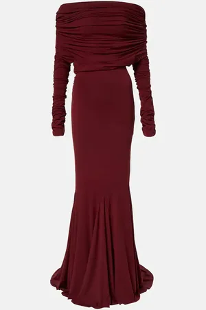 Entire Studios Bound off-shoulder gown