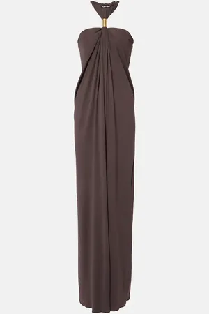 Tom Ford Gathered jersey gown