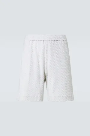 Missoni Zigzag cotton-blend terry shorts