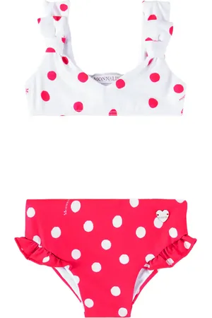 MONNALISA Baby polka-dot bikini