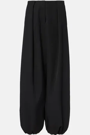 Jacquemus Calisson high-rise draped wool pants