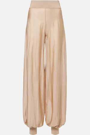 Alaïa AlaÃ¯a Knitted wide-leg pants
