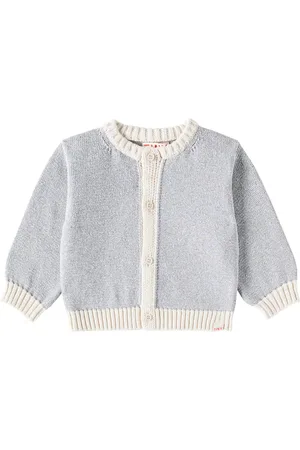Tiny Cottons Baby cotton-blend lamÃ© cardigan