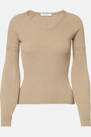 Max Mara Gioiosa ribbed-knit cotton sweater