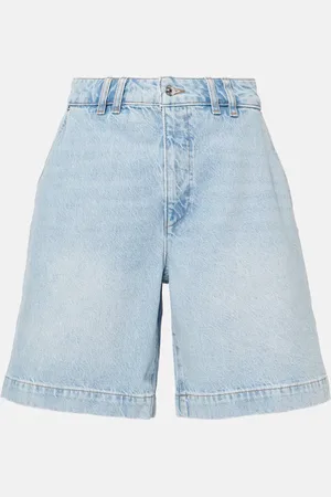 Frame The Trouser Short denim Bermuda shorts