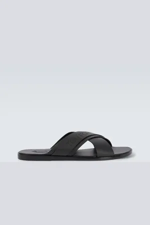 Tom Ford Preston T leather sandals