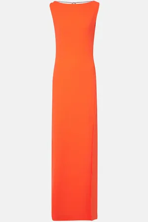 Max Mara Chain-detail cady gown