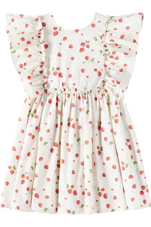 Konges Sløjd Konges SlÃ¸jd Evia bow-detail printed cotton dress