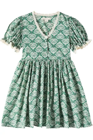 Konges Sløjd Konges SlÃ¸jd Coeur lace-trimmed printed cotton dress