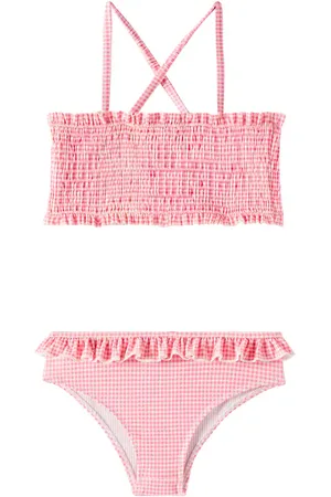 Louise Misha Akane gingham bikini