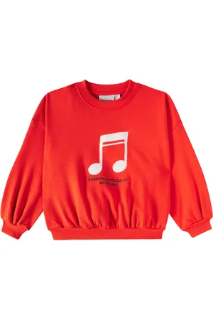 Mini Rodini Note cotton jersey sweatshirt