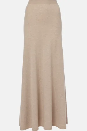 The Row Jovan cashmere maxi skirt