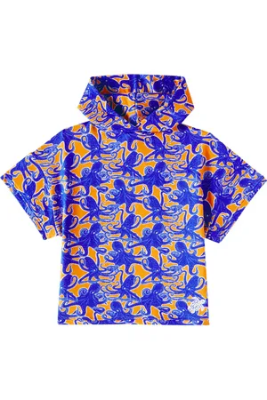 Vilebrequin Geo printed cotton jersey hoodie