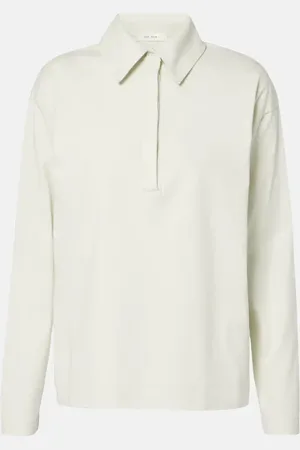 The Row Roddie cotton jersey polo shirt