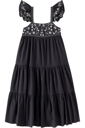 BONPOINT Cora embroidered cotton voile dress