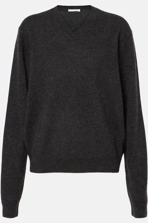 The Row Jahi cashmere, cotton, and silk sweater