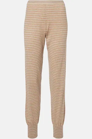 The Row Jearl cotton and cashmere sweatpants