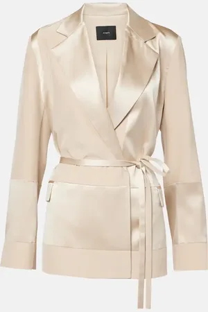 Joseph Amelia silk satin jacket