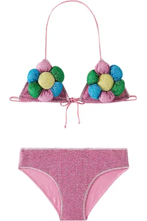 Oseree OsÃ©ree Kids LumiÃ¨re lamÃ© bikini