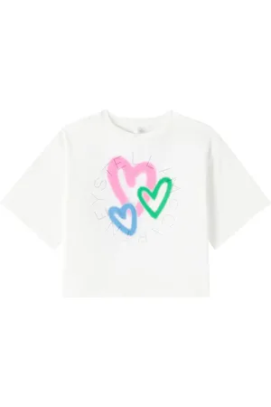 Stella McCartney Logo cotton jersey T-shirt