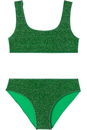 Oseree OsÃ©ree Kids LumiÃ¨re lamÃ© bikini
