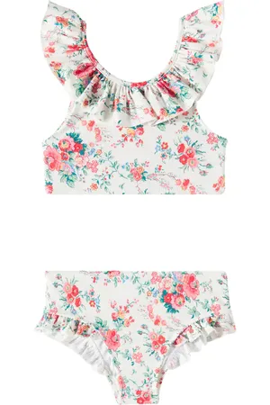 Louise Misha Primavera floral ruffled bikini